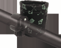 BYRDI Buddy - Golf Cart Pouch Mount with 360? Rotating Clip