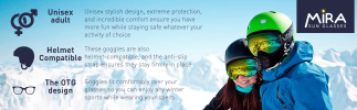Mira - Ski Goggles for all Weather Conditions