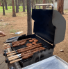 Thin Stainless Steel BBQ skewer