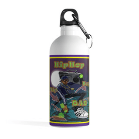 Hip Hop Dad Stainless Steel Water Bottle
