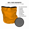 HI Lighter Orange Fleece Face Mask