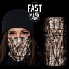 Branches & Skulls Fleece Face Mask