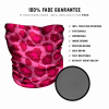 Pink Leopard Face Mask