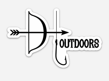 Arrow n' Hook Sticker