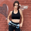 Running Hydration Belt Waist Bag with Water-Resistant Pockets and 2 Water Bottles for Outdoor Sports