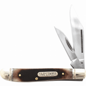 Old Timer Dog Leg Multi-Blades 2.125 In Blade Delrin Handle