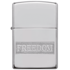 Zippo Freedom - High Polish Chrome