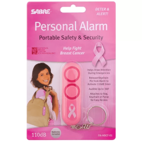 Sabre Personal Alarm - Pink