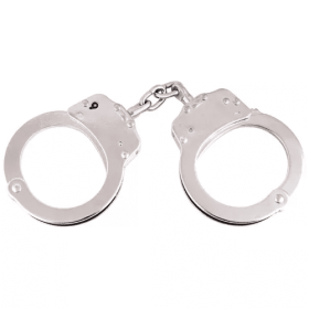 Professional Double-Lock Handcuffs - Nickel
