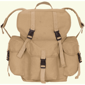 Canvas Dakota Backpack - Khaki