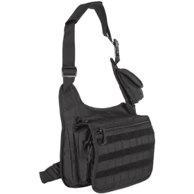 Tactical Messenger Bag - Black