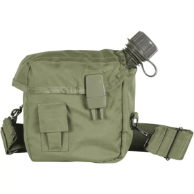 2Qt Canteen Cover-Shoulder Strap - Olive Drab