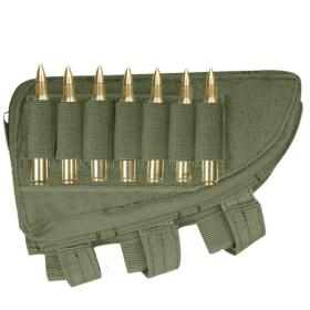 Butt Stock Cheek Rest - Rifle - Right - Olive Drab