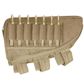 Butt Stock Cheek Rest - Rifle - Right - Coyote