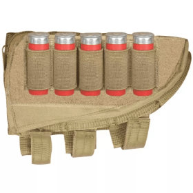 Butt Stock Cheek Rest Shotgun - Right - Coyote
