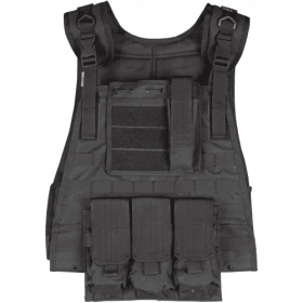 Modular Plate Carrier Vest - Black
