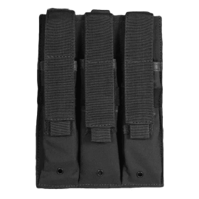 Triple MP5 Mag Pouch - Black