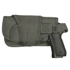 Typhoon Horizontal-Mount Modular Holster Left - Olive Drab