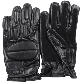 Full Finger Rappelling Glove - Black Large