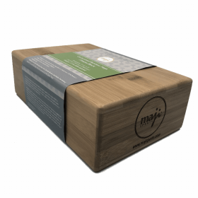 Carbonized Bamboo Yoga/Pilates Block