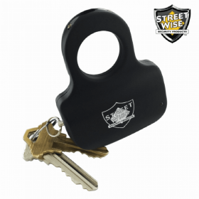 Streetwise Sting Ring 18 Mil Stun Gun Black