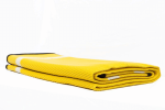 Recycled Plastic Indoor & Outdoor Rug with plastic carry bag: Aspen Yellow 5' x 7'