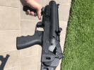 QD Pin Combo with Rail Clamp & Level 1 Retention Holster