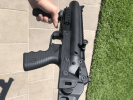 QD PIN COMBO WITH RAIL CLAMP -LEVEL 2 RETENTION HOLSTER