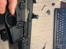 QD PIN COMBO WITH RAIL CLAMP -LEVEL 2 RETENTION HOLSTER