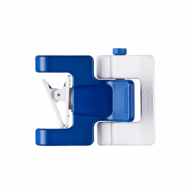 SelfieGolf - The Ultimate Cell Phone Clip System (Color: Blue/White)