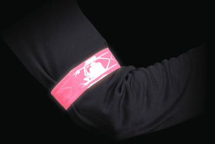 Reflective Arm Band (Color: Pink)