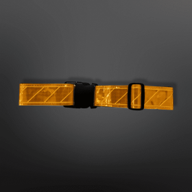 Reflective Web Belt (Color: Gold)