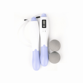Home Gym Full Body Exerciser - Electronic Jump Skip Rope for any one (Color: Blue)