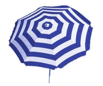 SHELTA Noosa Beach Umbrella (Color: Royal Stripe)
