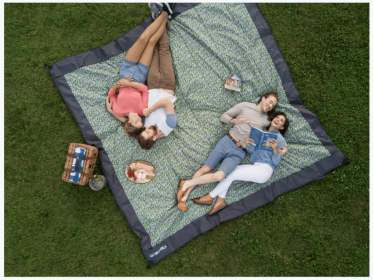 LUMIKENKA - Blanket (Anti-Mosquito) (Color: Slate, size: large)