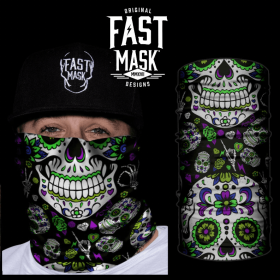 Sugar Skull Fast Mask (Color: Green)