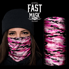 Camo Fast Mask (Color: Pink)