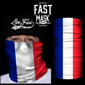 Country Flag Fast Mask (Option: France)