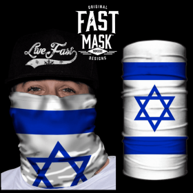 Country Flag Fast Mask (Option: Israel)