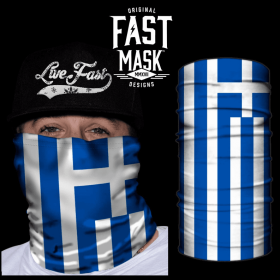 Country Flag Fast Mask (Option: Greece)