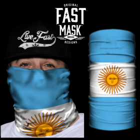 Country Flag Fast Mask (Option: Argentina)