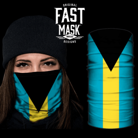 Country Flag Fast Mask (Option: Bahamas)