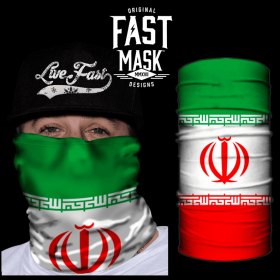 Country Flag Fast Mask (Option: Iran)