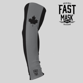 Arm Sleeves (Color: Black Out Canada, size: S)