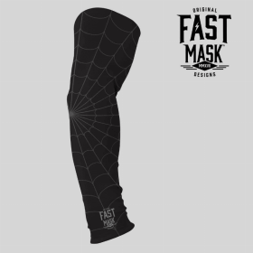 Arm Sleeves (Color: Black Spider Webs, size: S)
