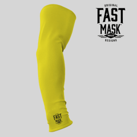 Arm Sleeves (Color: Bright Yellow, size: S)