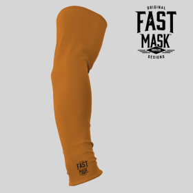 Arm Sleeves (Color: Safety Orange, size: 3XL)