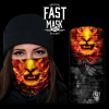 Fiery Lion Face Mask