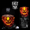 Fiery Lion Face Mask