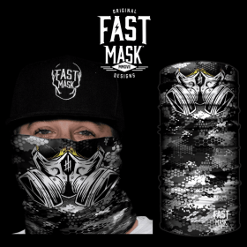 Gas Mask Face Mask (Option: Fleece)